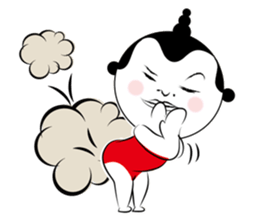 baby whisper sticker #7929817