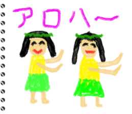 Picture diary of the kindergartener 4 sticker #7929901