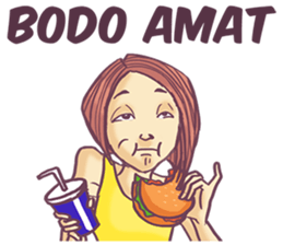 Wanita Setrong sticker #7929940