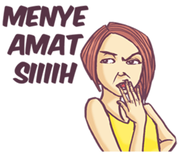Wanita Setrong sticker #7929944