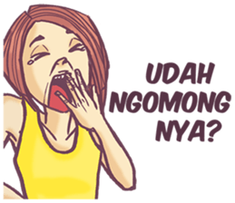 Wanita Setrong sticker #7929945