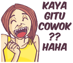 Wanita Setrong sticker #7929952