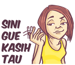 Wanita Setrong sticker #7929955