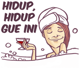 Wanita Setrong sticker #7929957