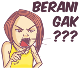 Wanita Setrong sticker #7929961