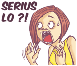 Wanita Setrong sticker #7929968