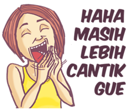 Wanita Setrong sticker #7929969