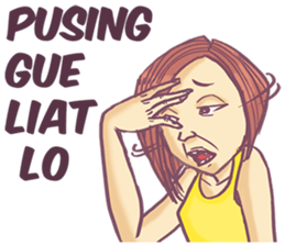 Wanita Setrong sticker #7929978