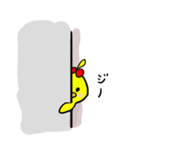 Piyokochan&Hanachan of the chick sticker #7930055