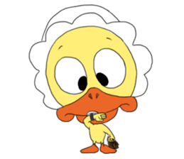 Little Duck . Ching sticker #7930541