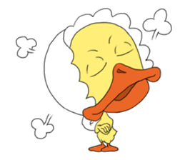 Little Duck . Ching sticker #7930543