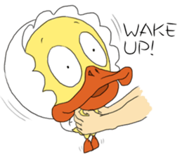 Little Duck . Ching sticker #7930549