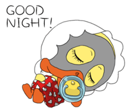 Little Duck . Ching sticker #7930550