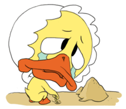 Little Duck . Ching sticker #7930565