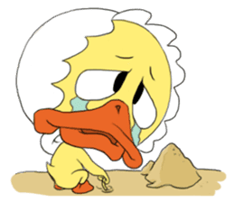 Little Duck . Ching sticker #7930565