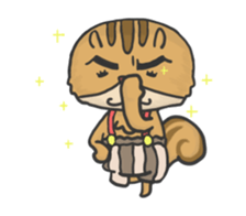 Short pants Tamias sticker #7931516