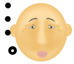 Creepy old man and a simple reply 2 sticker #7931767