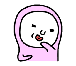 a man in tights. sticker #7931823