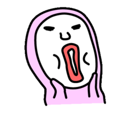 a man in tights. sticker #7931827