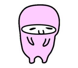 a man in tights. sticker #7931830