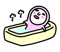 a man in tights. sticker #7931846