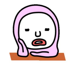 a man in tights. sticker #7931847