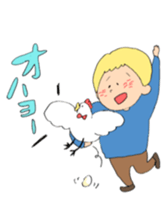 boy n girl sticker #7931920