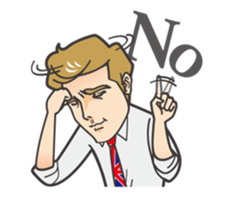 London Fashion gentleman diary sticker #7932508