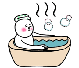 Mr.Surreal round face sticker #7932837