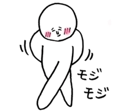 Mr.Surreal round face sticker #7932845