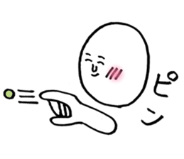 Mr.Surreal round face sticker #7932848