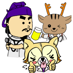 NMU Kashifu Festival mascot characters