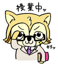 NMU Kashifu Festival mascot characters sticker #7933605