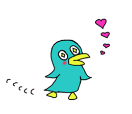 Bird-kun sticker #7933749