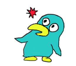 Bird-kun sticker #7933756