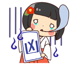 Miko-san&Mr.yelp sticker #7934234