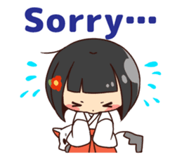 Miko-san&Mr.yelp sticker #7934247