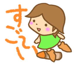 Fairy of crayons sticker #7934548