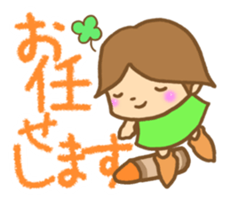 Fairy of crayons sticker #7934551