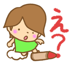 Fairy of crayons sticker #7934556