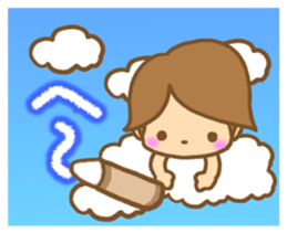 Fairy of crayons sticker #7934567