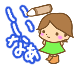 Fairy of crayons sticker #7934572