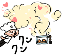 Oh! He has come! Koutatsu Chef! (^^) 2 sticker #7934693