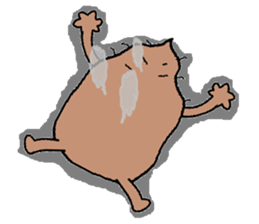 Sweet potato pig sticker #7935294