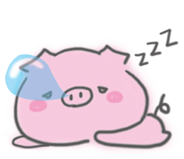 Pig-chan no Character sticker #7936340