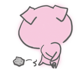 Pig-chan no Character sticker #7936342