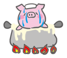 Pig-chan no Character sticker #7936345