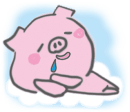 Pig-chan no Character sticker #7936347