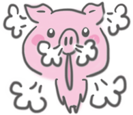 Pig-chan no Character sticker #7936349