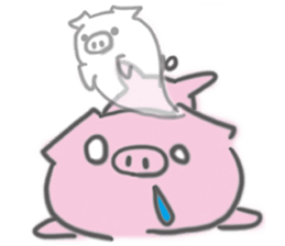 Pig-chan no Character sticker #7936351